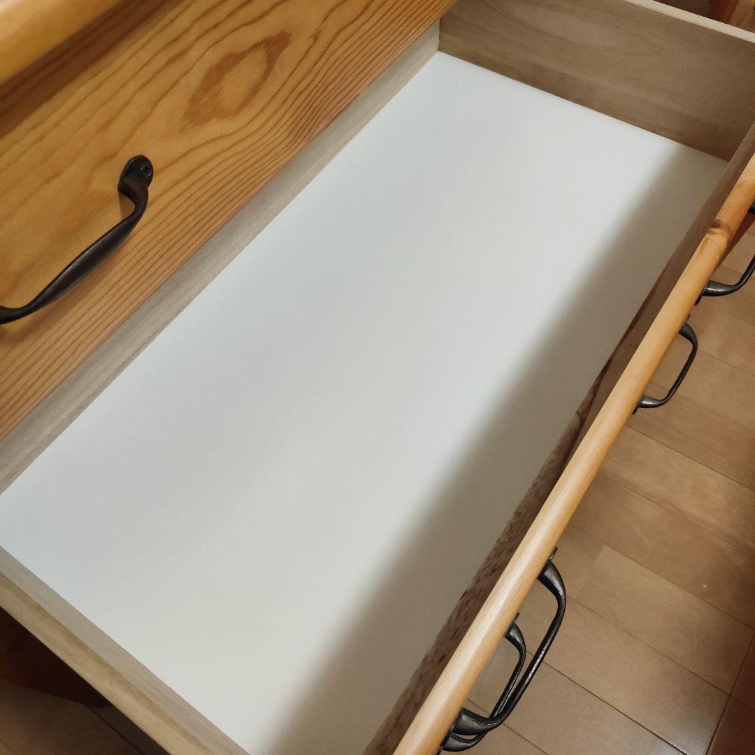 【Natsukoです】木製 チェスト 引き出し 収納 3段