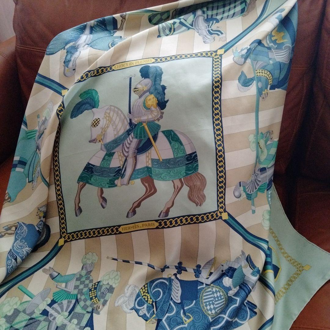 HERMES♦︎大判シルクスカーフ♦︎カレ90