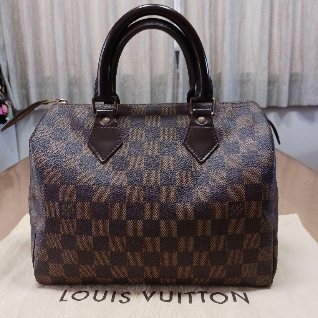 美品LOUIS VUITTON ダミエスピーディー25SP1008