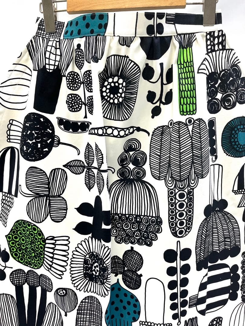 ｍ0801-2　ジュンヤワタナベ×マリメッコ　コクーンスカート 2018SS