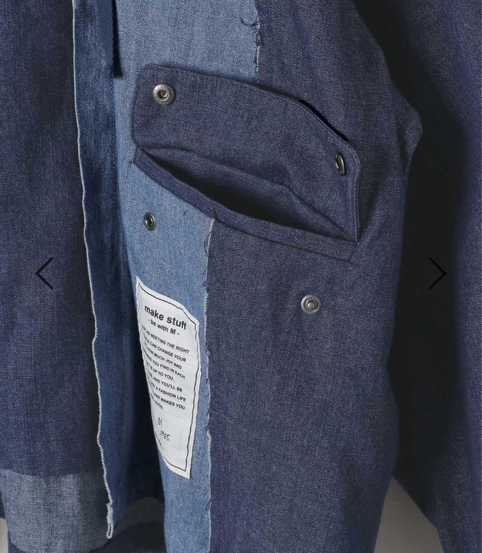 ニコアンド［be with M］ Misayo ミリリメイクジャケット カーキ