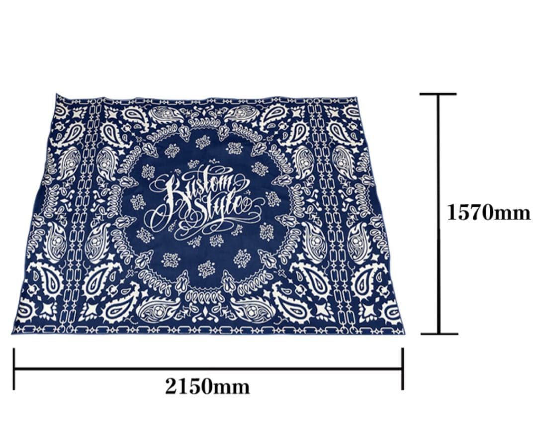 新品未使用　KUSTOMSTYLE / カスタムスタイル/ラグマット 大型サイズ