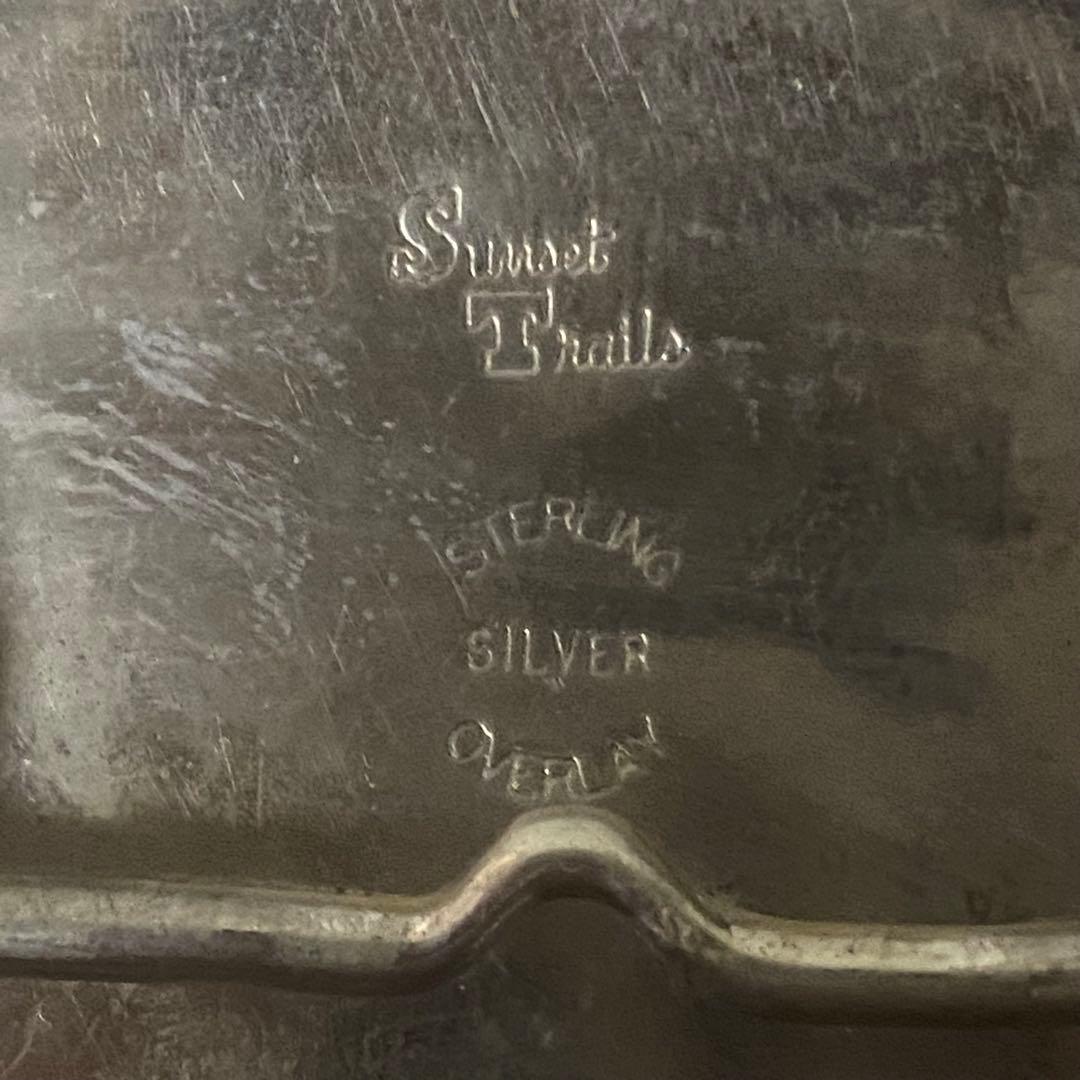 特大 sunset trails ウエスタン ベルト バックル 925