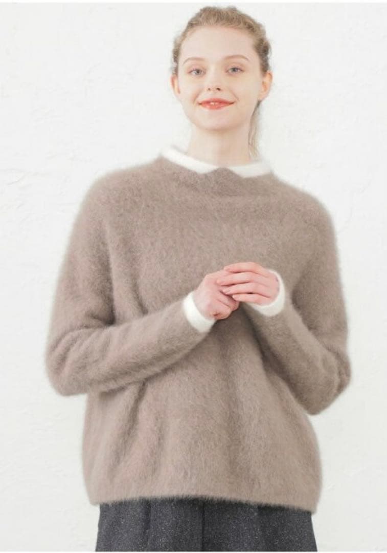 極美品マッキントッシュ　フォックスカシミヤニット