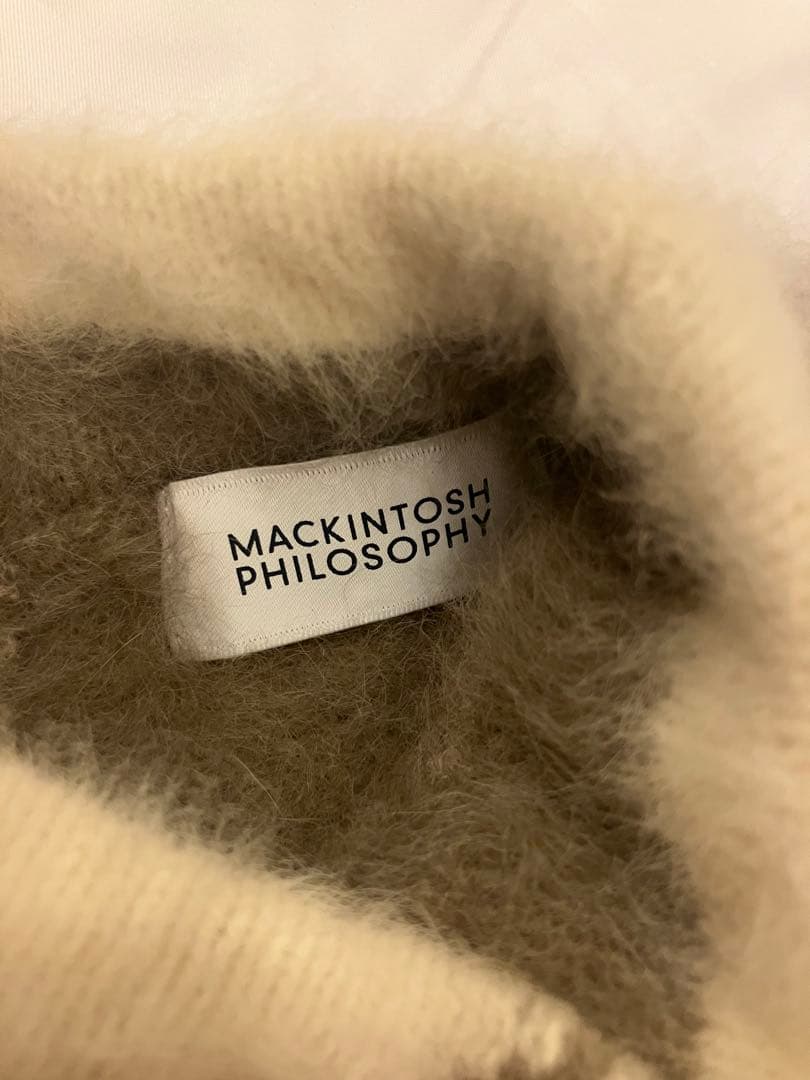 極美品マッキントッシュ　フォックスカシミヤニット