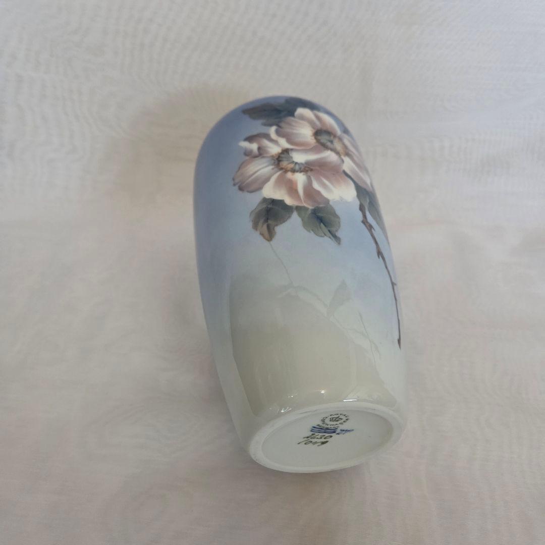 ロイヤルコペンハーゲン　ジャポニズム　花と蝶　花瓶