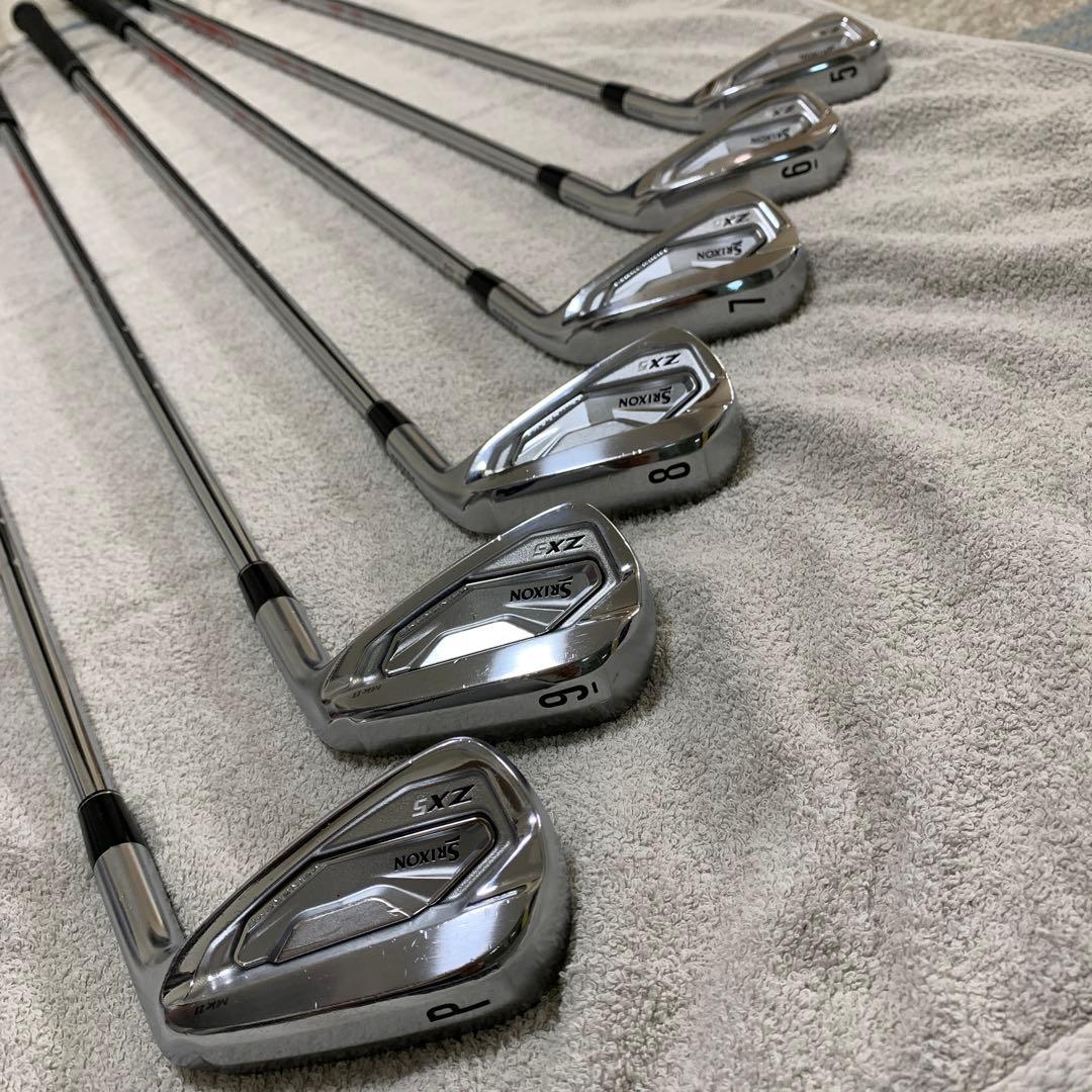 美品 SRIXON　ZX5 Mk2 アイアン6本（5〜P）MODUS3 105S