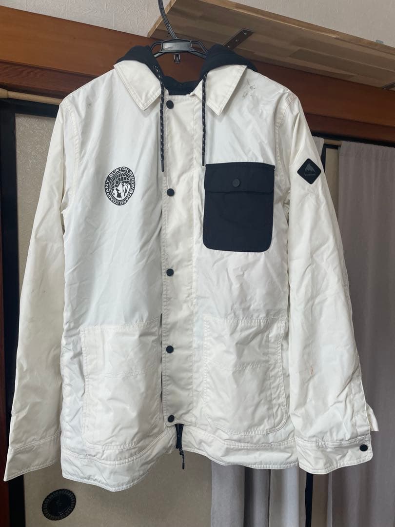 Burton boards スノーウェア サイズM ホワイト