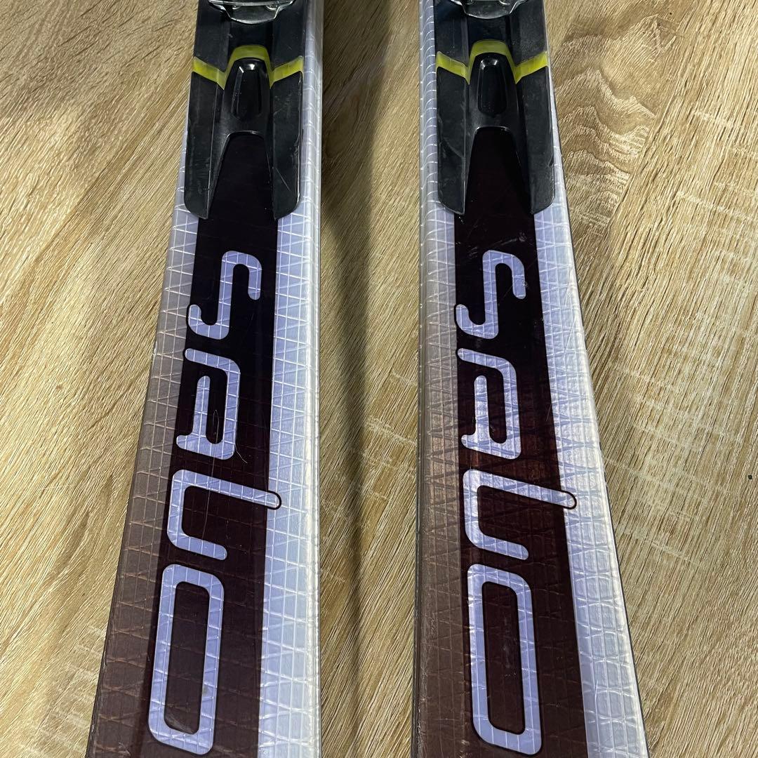 サロモン156cm HEAD上級ブーツ25.5cmストック付 メンテ済4点SET