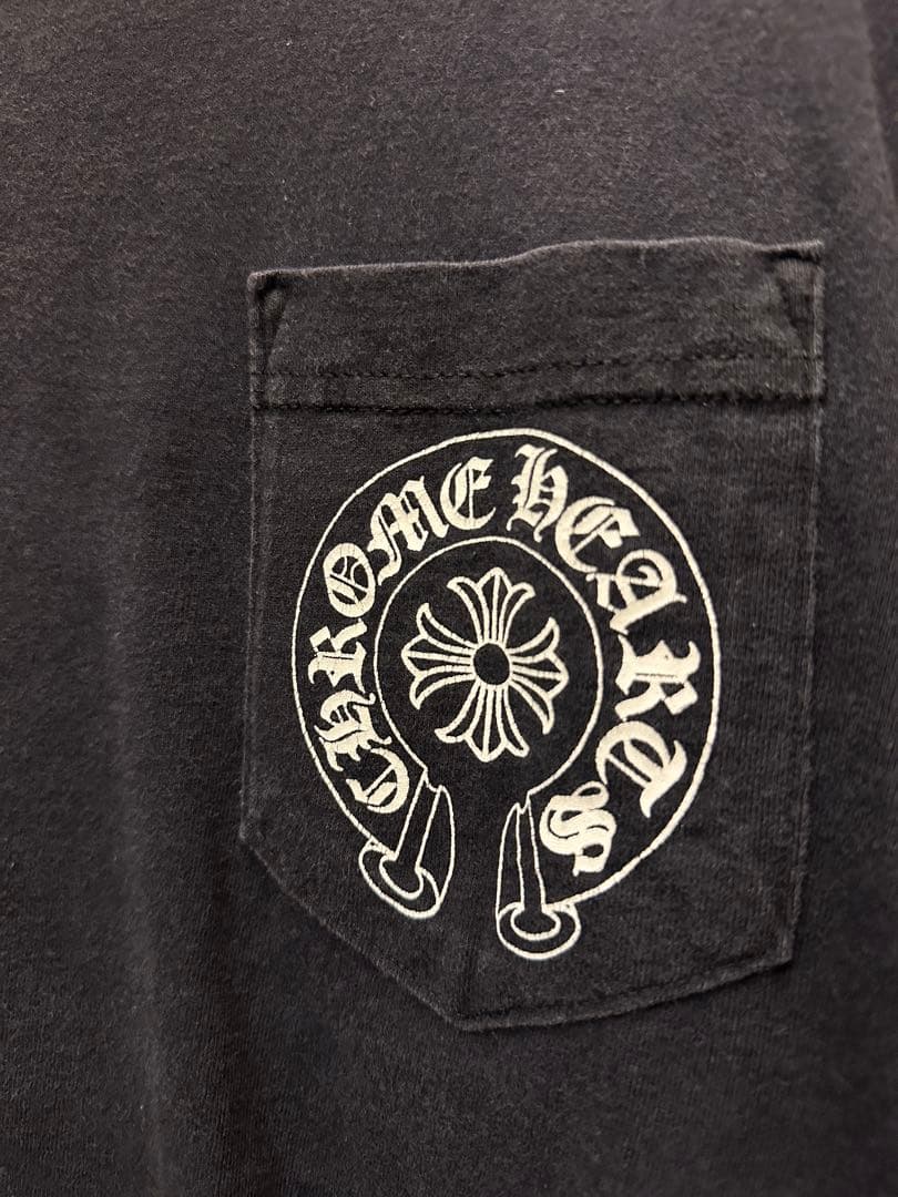 クロムハーツ ラスベガス限定ホースシューフローラルクロス 長袖Tシャツ