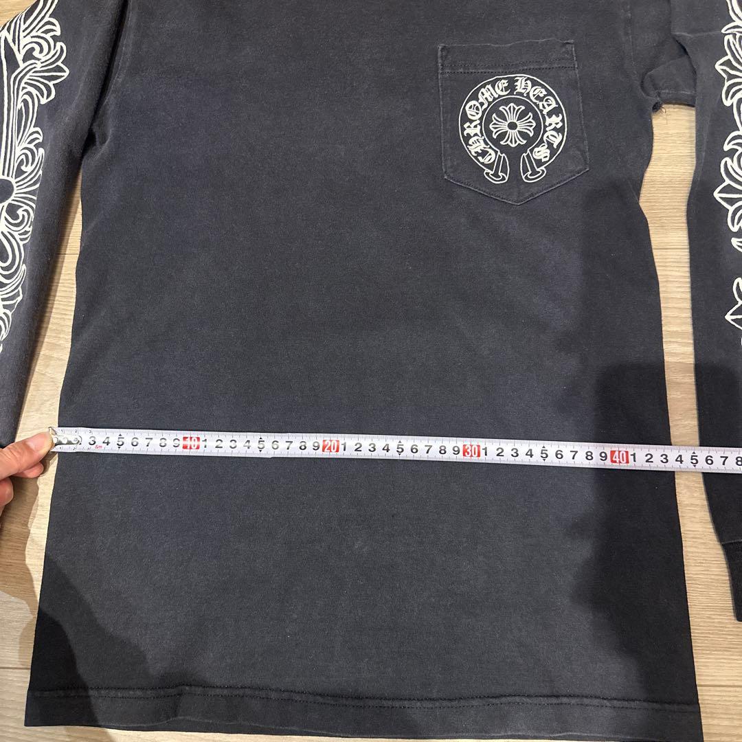 クロムハーツ ラスベガス限定ホースシューフローラルクロス 長袖Tシャツ