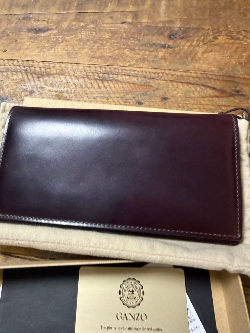 GANZO シェルコードバンSHELL CORDOVAN 2小銭入れホーウィン