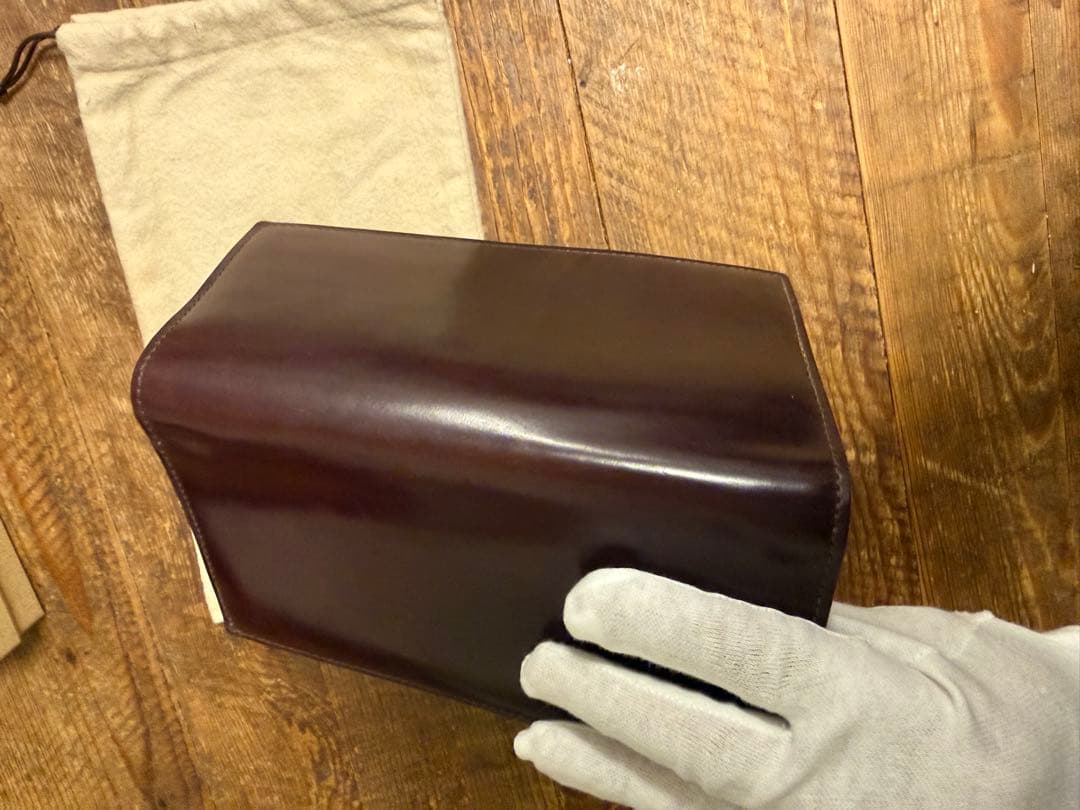 GANZO シェルコードバンSHELL CORDOVAN 2小銭入れホーウィン