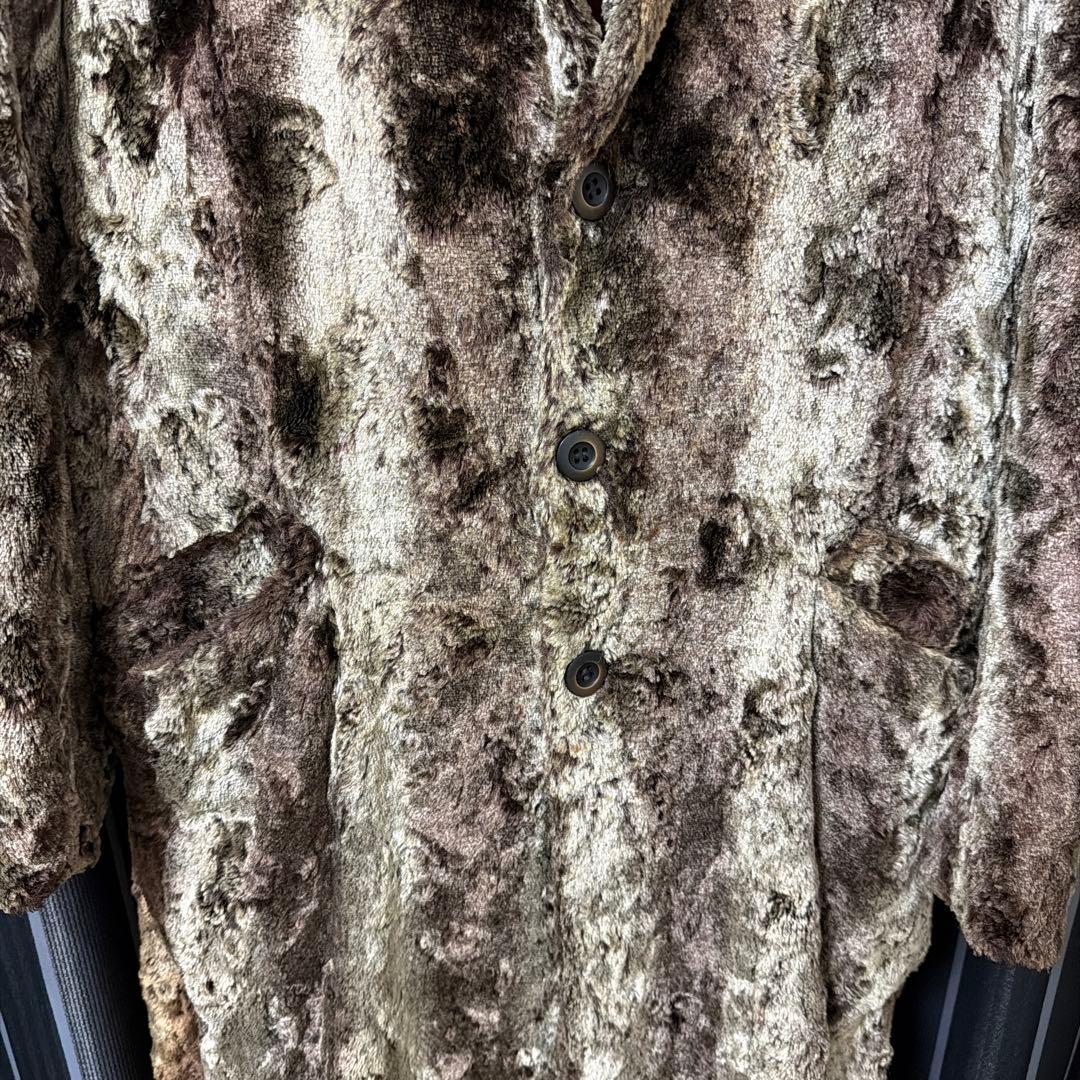 トルネードマート　ヴィンテージ　フェイクファー ロングコート