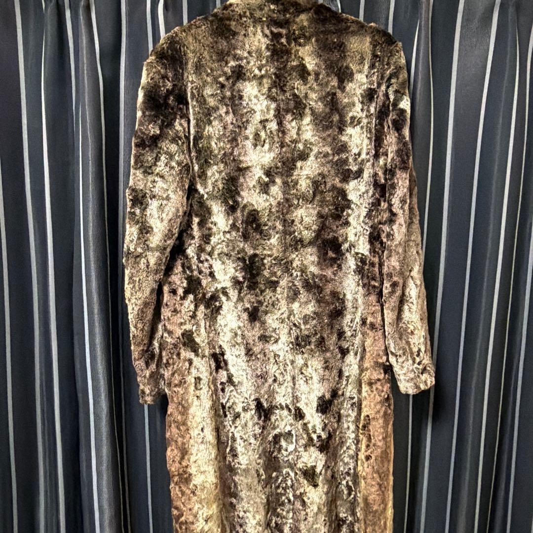 トルネードマート　ヴィンテージ　フェイクファー ロングコート