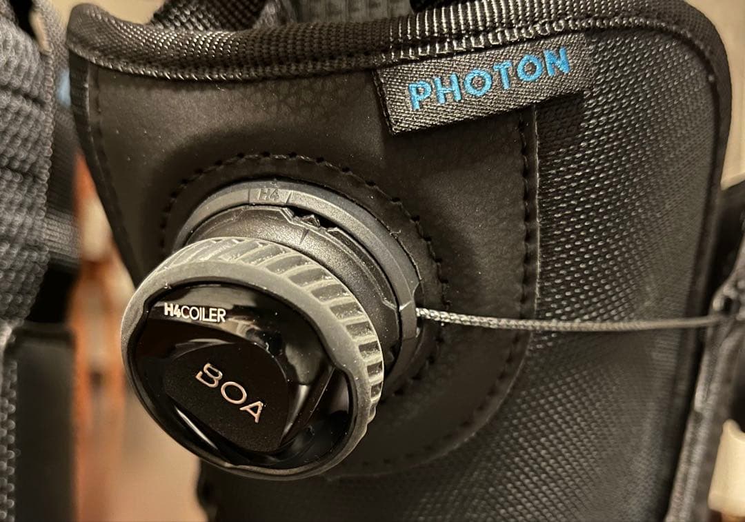 スノーボード Burton photon boa 25cm Black/Blue Used