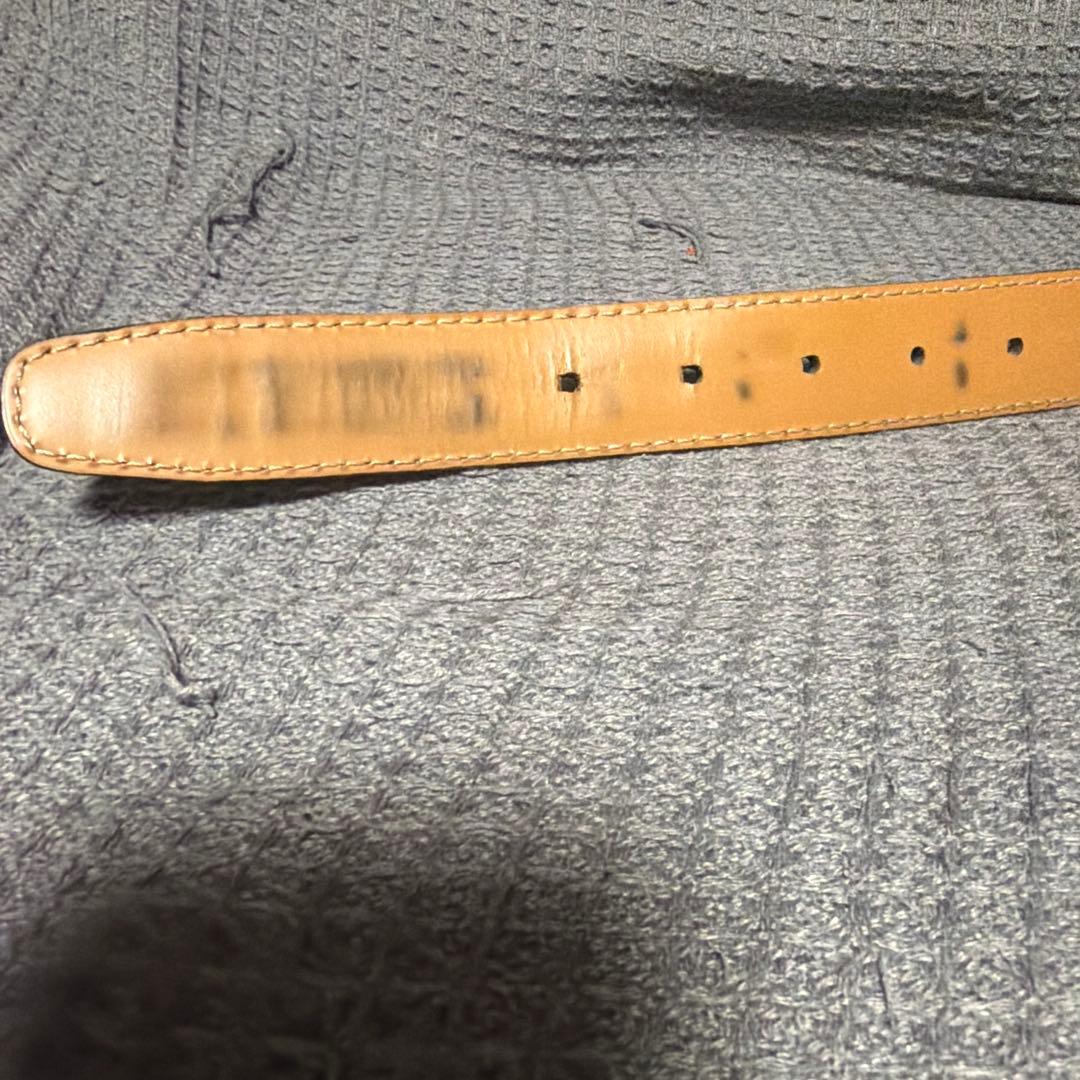 Berluti レザー ベルト ブラウン