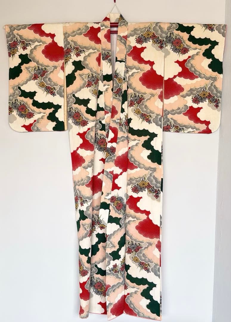 七五三 アンティーク着物　7歳　753