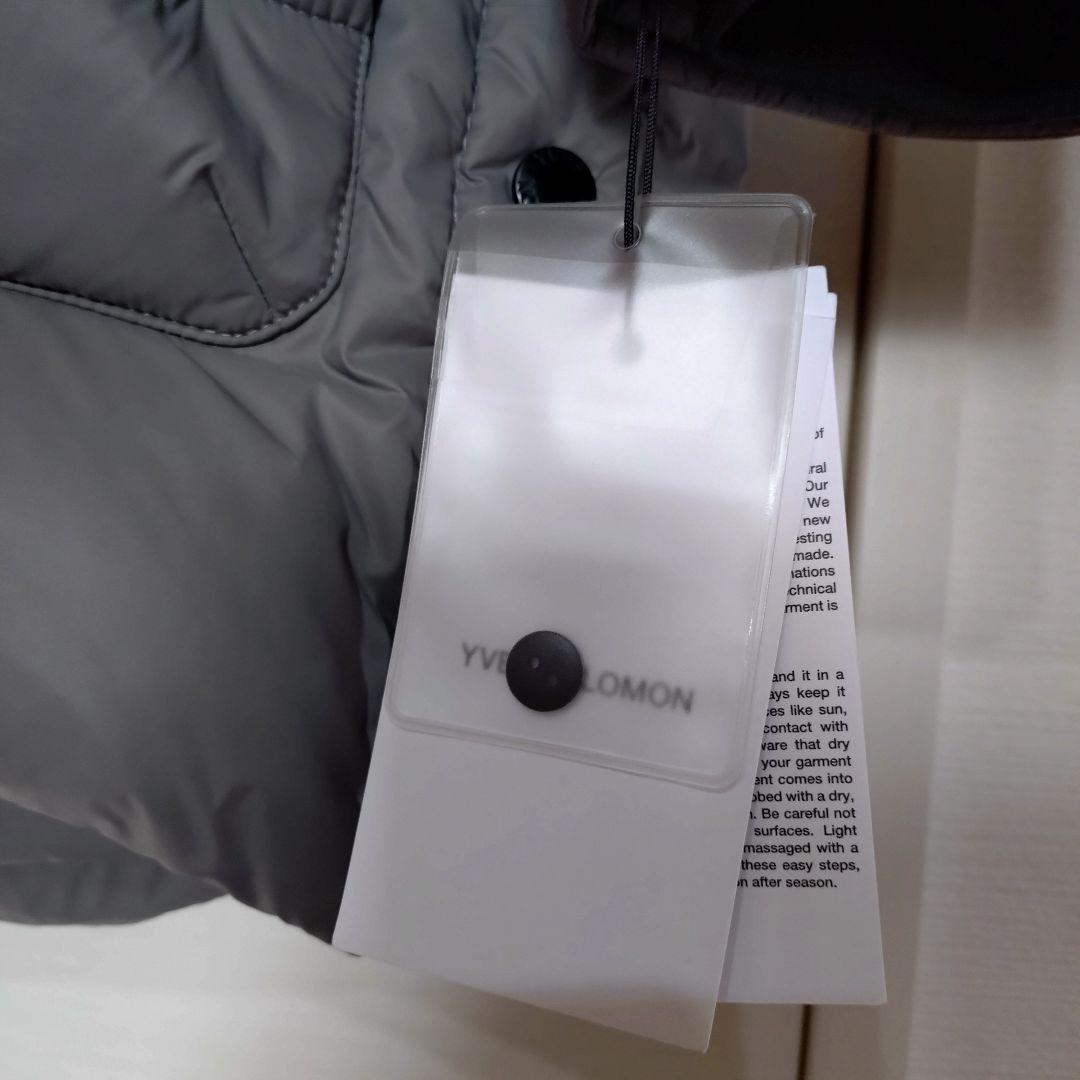 ソ*マ様 新品 yves salomon イヴサロモン ダウン グレー