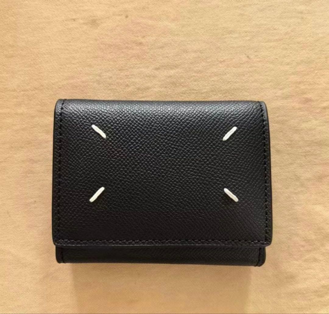 ナ*リ様 Maison Margiela ブラック三つ折り財布