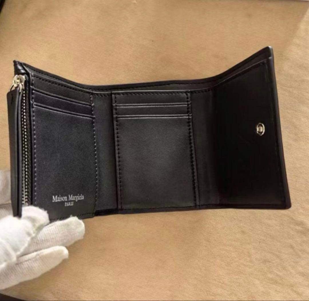 ナ*リ様 Maison Margiela ブラック三つ折り財布