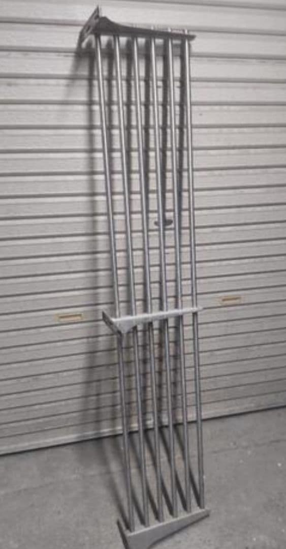 ①業務用パイプ棚 吊棚 吊り棚 水切り棚 ラック 収納棚 壁掛け棚 棚