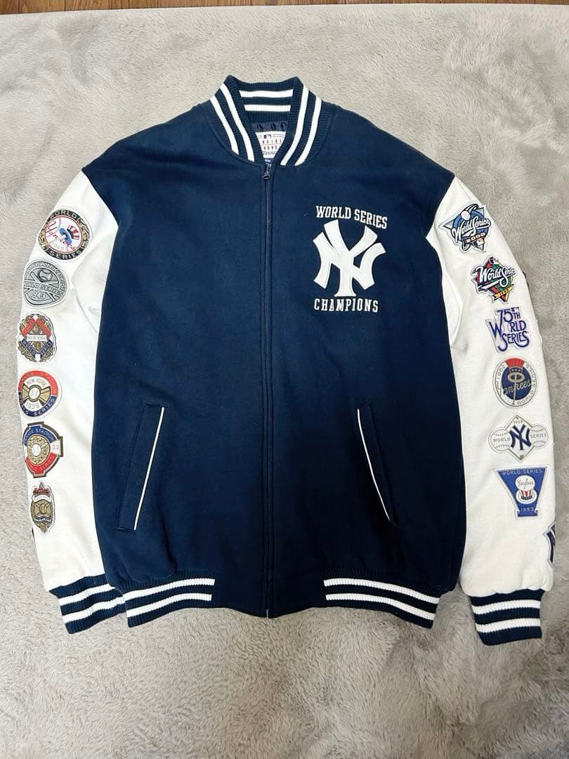 ニューヨーク・ヤンキース ワールドシリーズチャンピオン ジャケット Mサイズ
