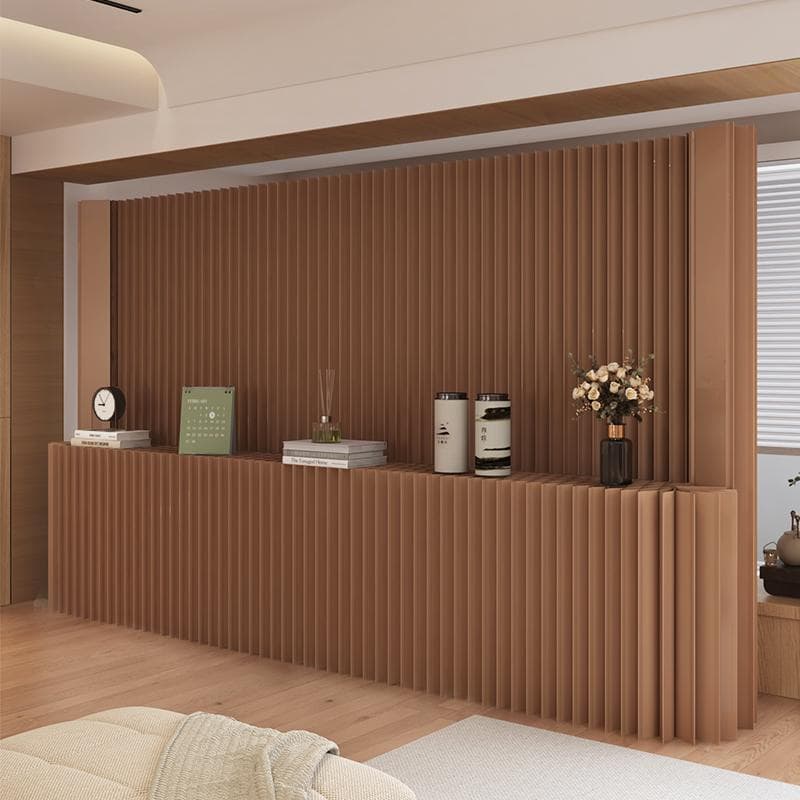 展示台高さ2ｍ長さ1-2ｍ陳列用品組立不要折りたたみパーテーション間仕切り