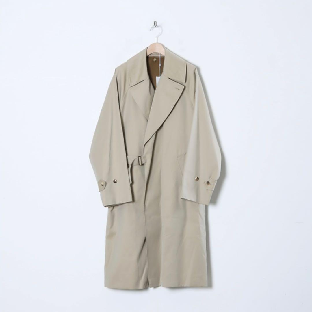 COMOLI 21AW ライナー付きコットンギャバタイロッケンコート