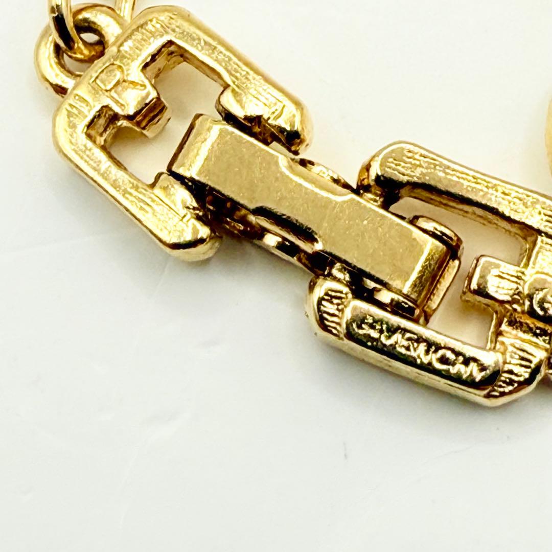 【極美品】GIVENCHY ジバンシー　ブレスレット　チェーン　ゴールド　19㎝