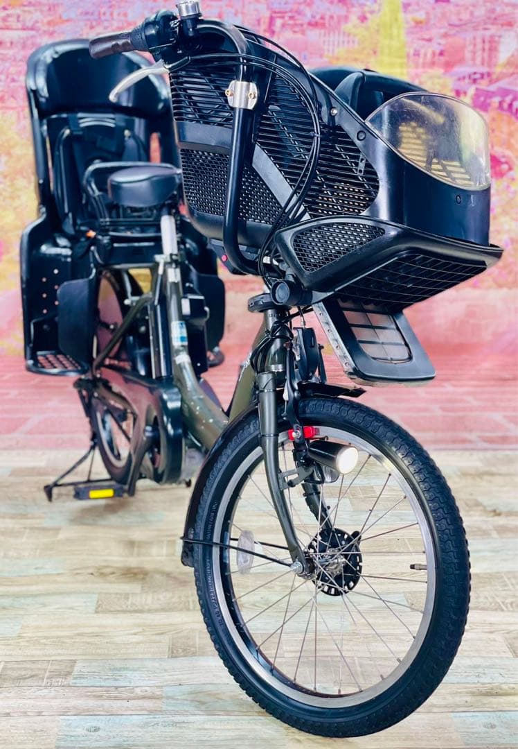 K2432 電動自転車ヤマハ パスキス 子供乗せ 20インチ 送料無料