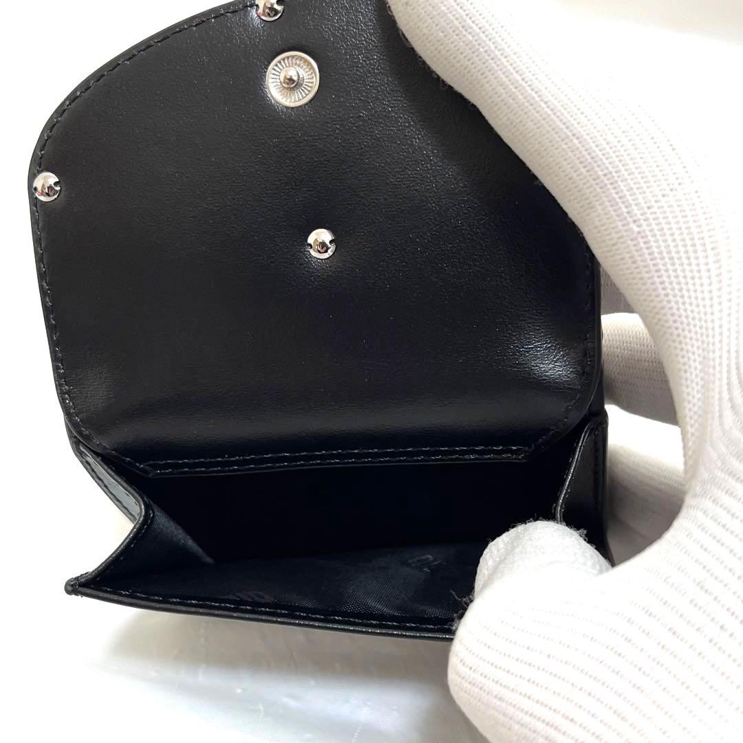 【未使用】DIESEL ディーゼル ブラック 三つ折り財布