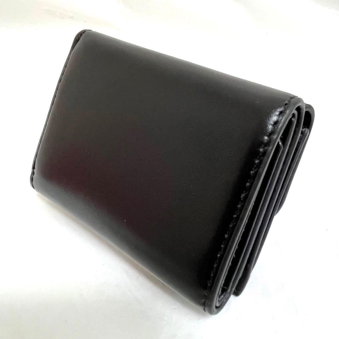 【未使用】DIESEL ディーゼル ブラック 三つ折り財布