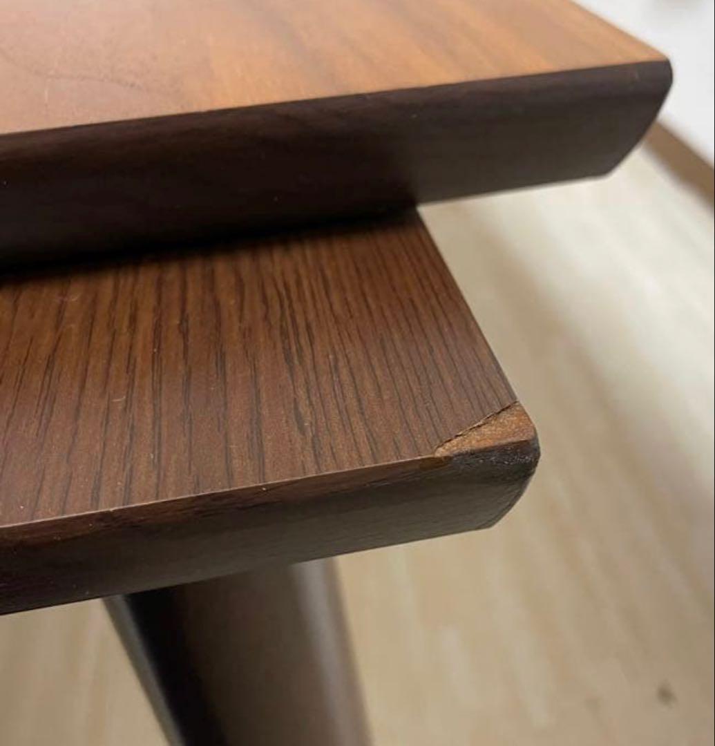 ジャンク品⭐︎コードなし　こたつテーブル 105×75cm フラットヒーター