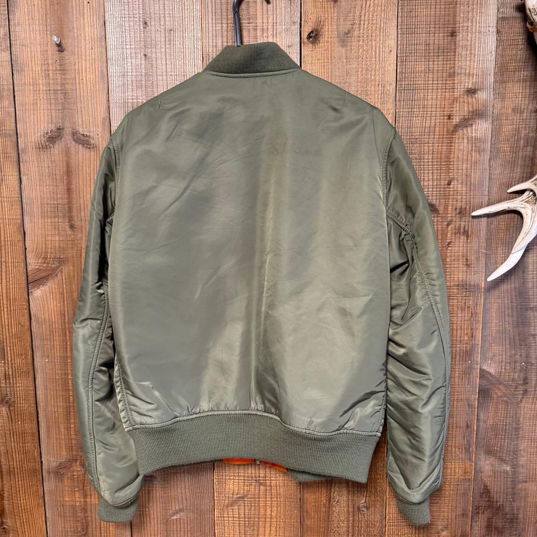 ポロラルフローレン MA-1 フライトジャケット オリーブグリーン　Mサイズ