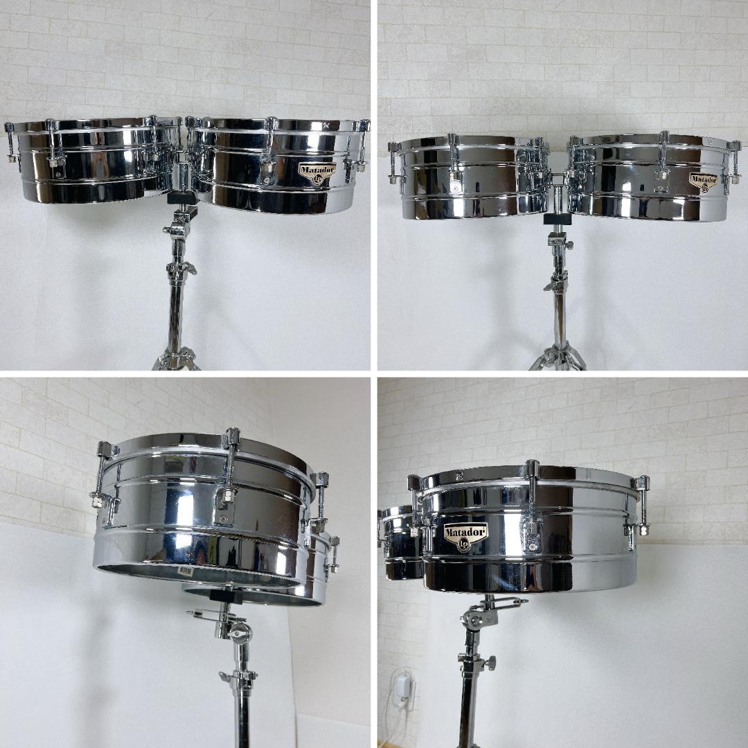 LP エルピー ティンバレス Matador M257 14&15 マタドール