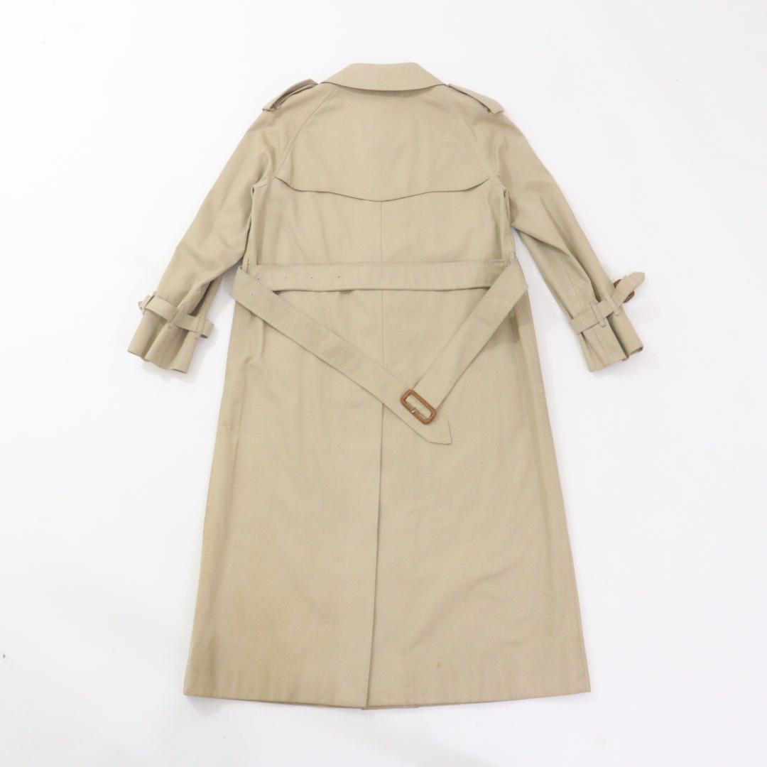 【美品】Burberrys ステンカラーコート ロングコート ノバチェック M