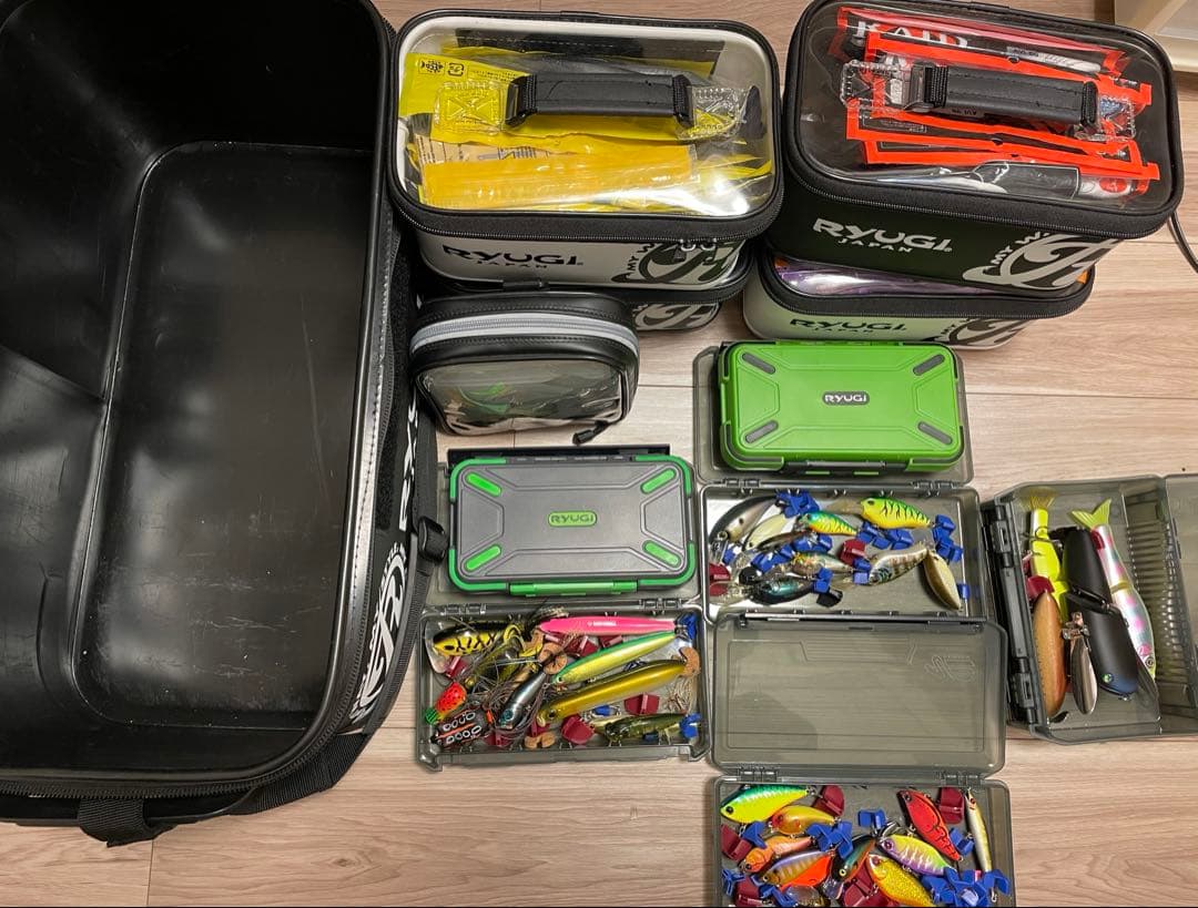 【値下げしました】バス釣り引退セット　まとめ売り