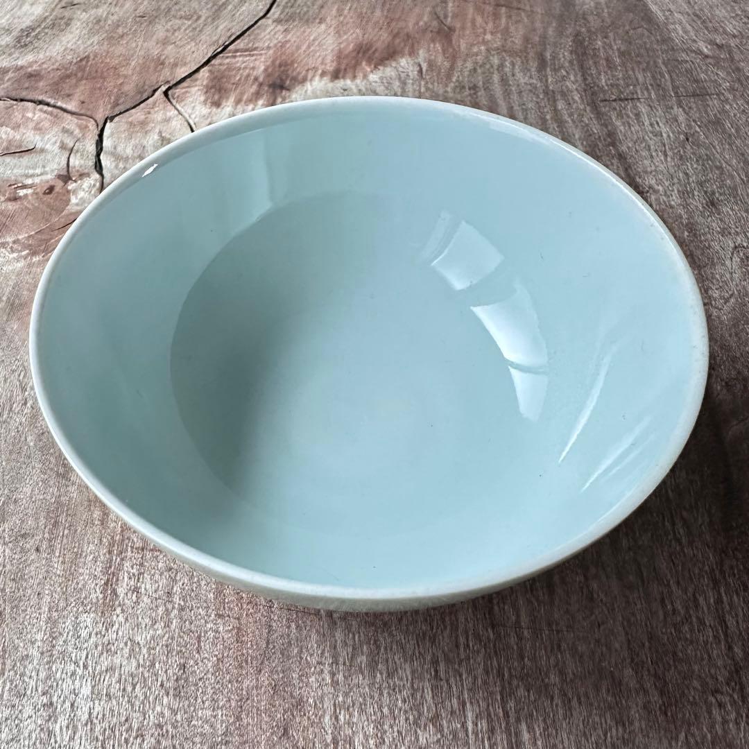 【希少】　清朝期　色絵　粉彩　果物　蟷螂　茶碗　鉢　唐物　中国古美術　古玩