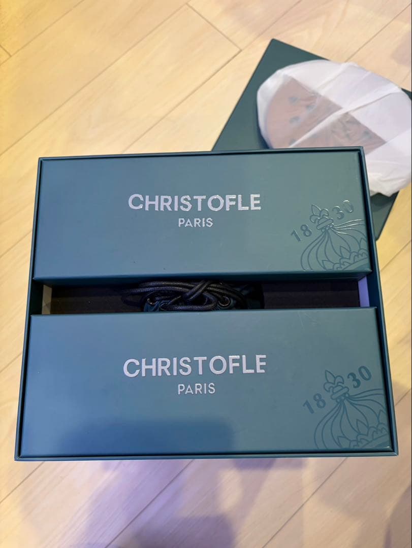 クリストフル Christofle Mood カトラリー24本セット ＆ケース