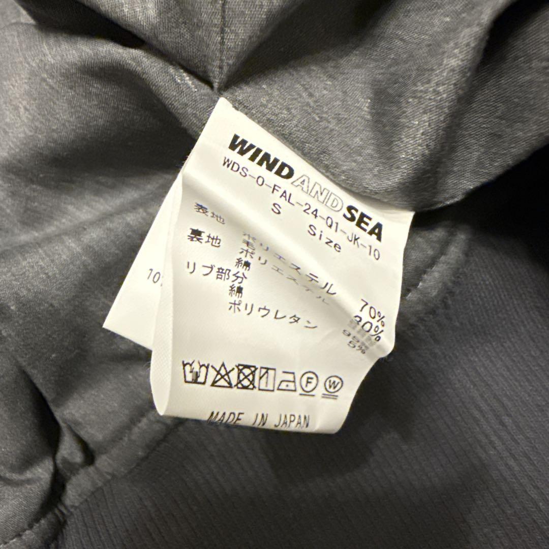 [専用]新品 ウィンダンシー WINDANDSEA ブルゾン Sサイズ