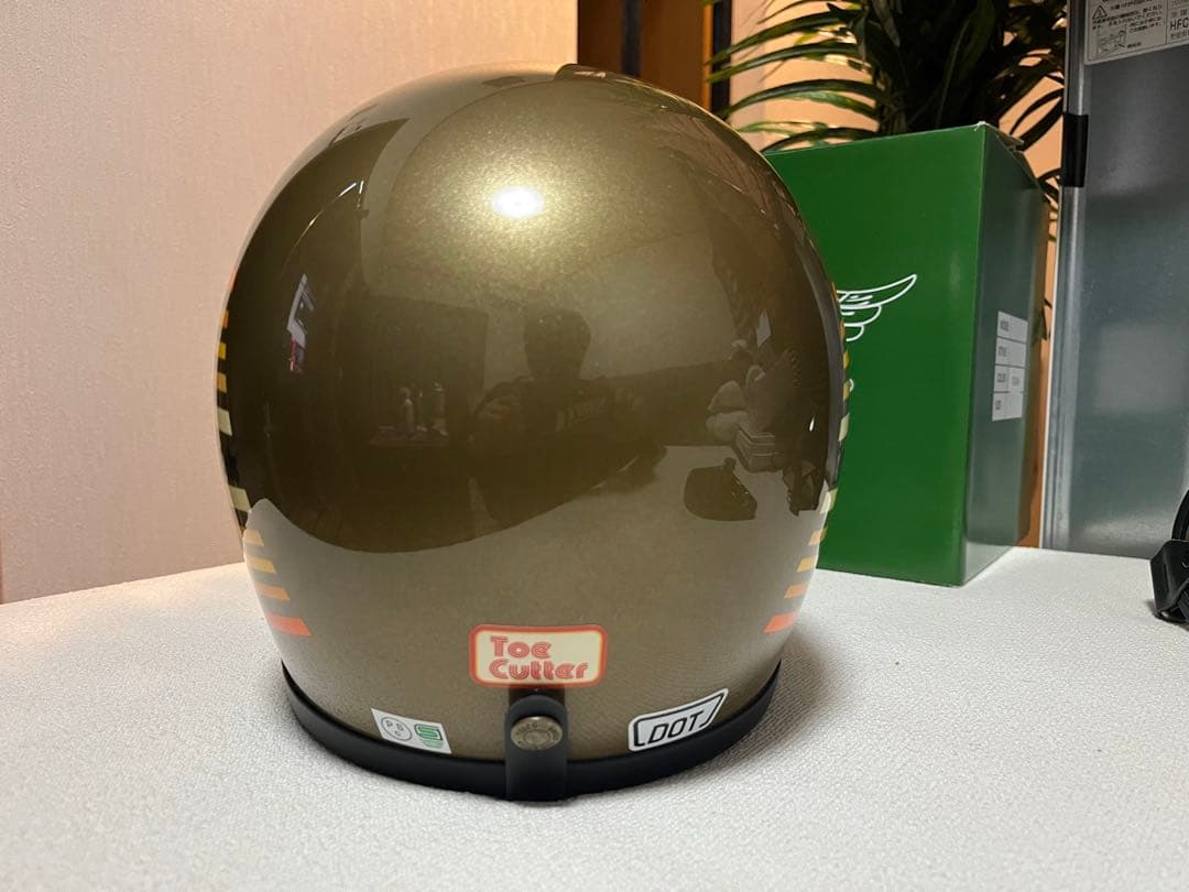美品 tt&co トゥーカッター ゴールドレインボー　専用スモークシールド付