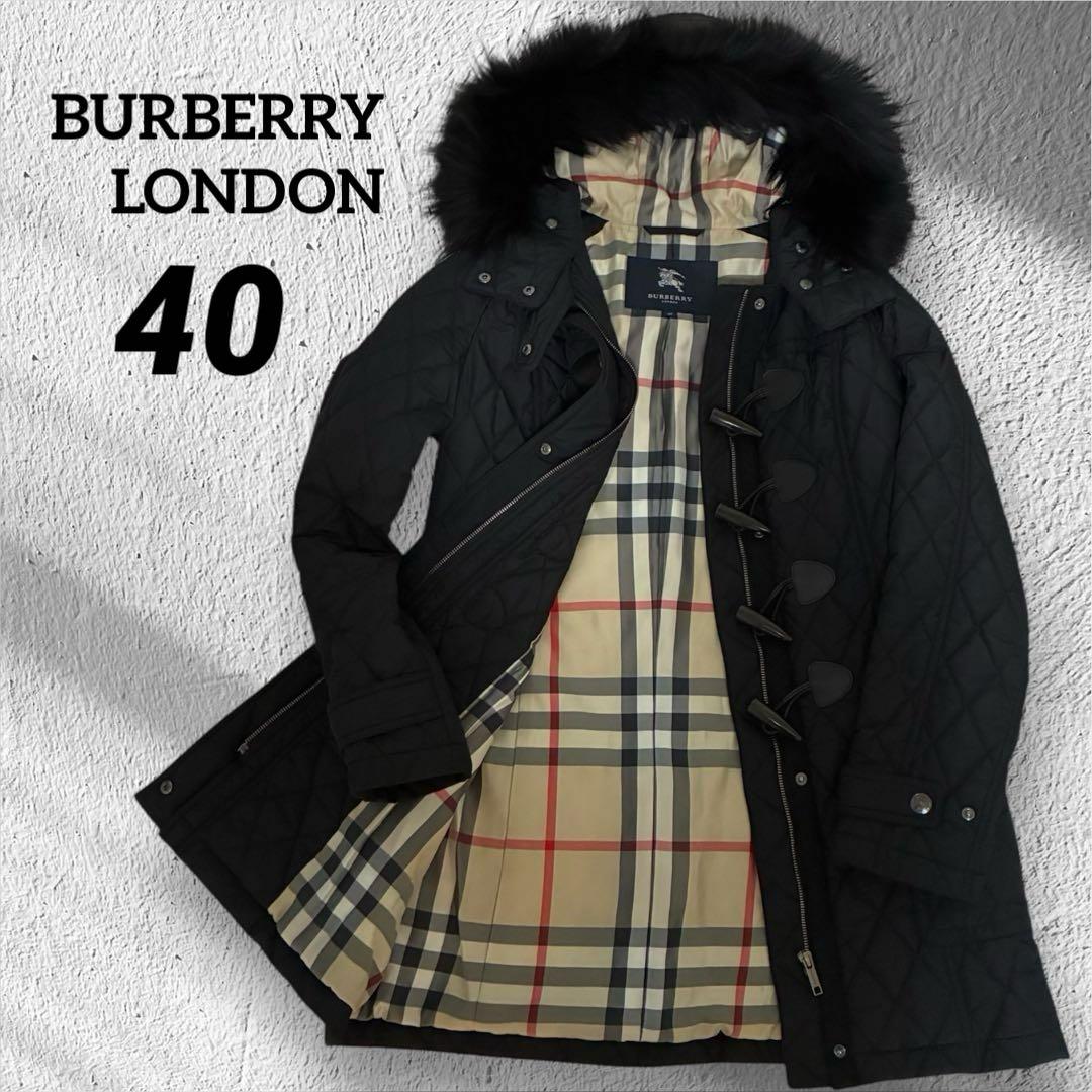 BURBERRY LONDON キルティング ダッフルコート ノバチェック