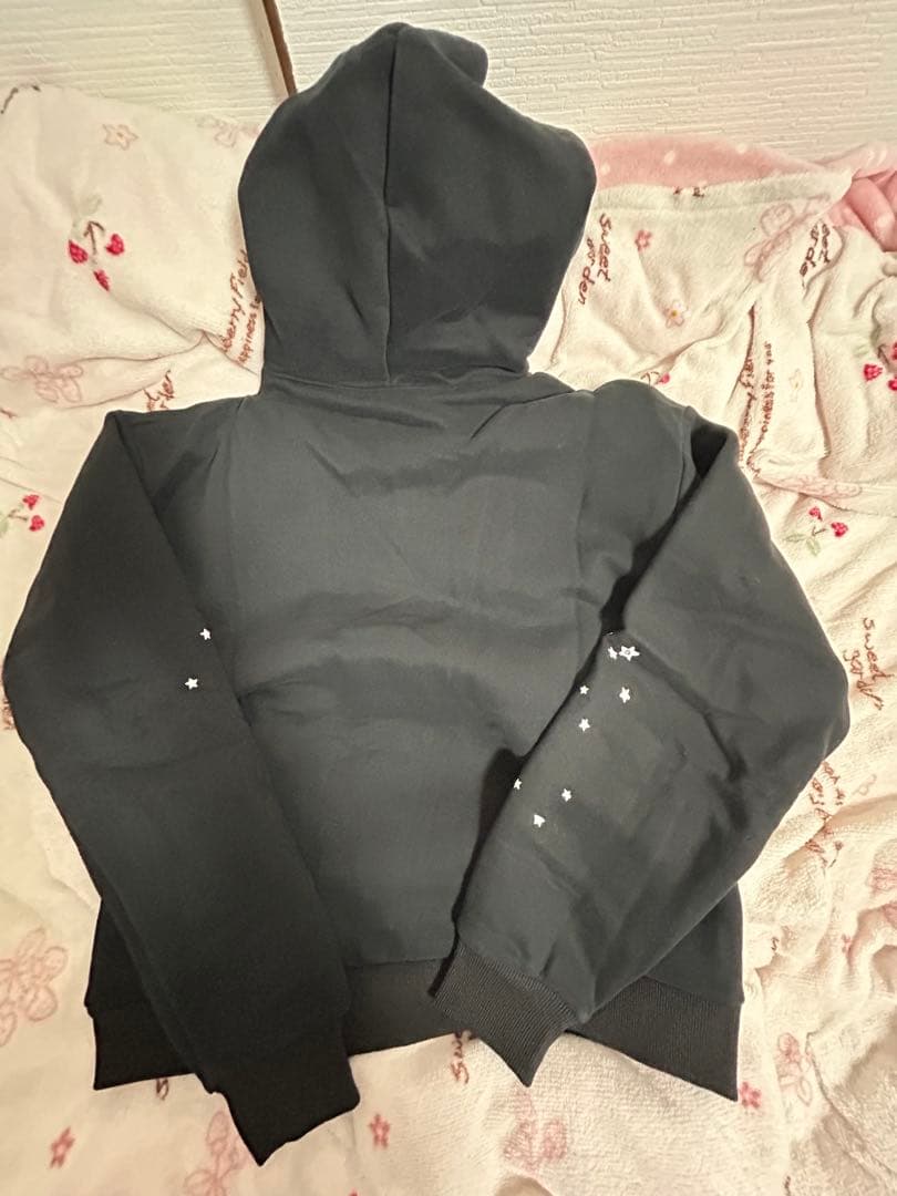 トップス sp5der hoodie black