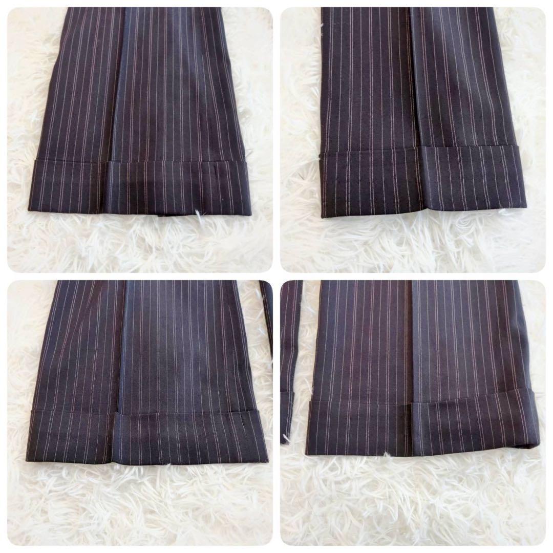 D&G スーツ セットアップ ストライプ ペイズリー ベロア パンツ ジャケット