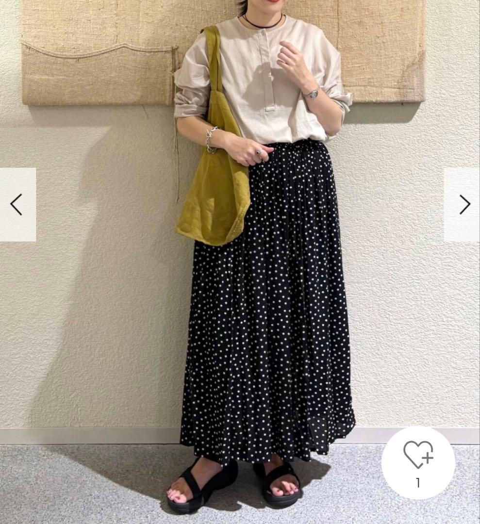 新品　今季　かぐれ　ボイルワイドプルオーバー 2025年春夏　グレージュ　綿