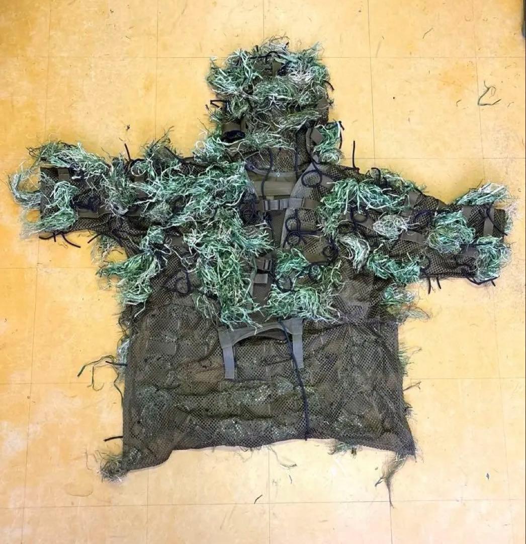 実物　アグレッサーグループ　ギリースーツ　マルチカム　戦闘服　陸自迷彩