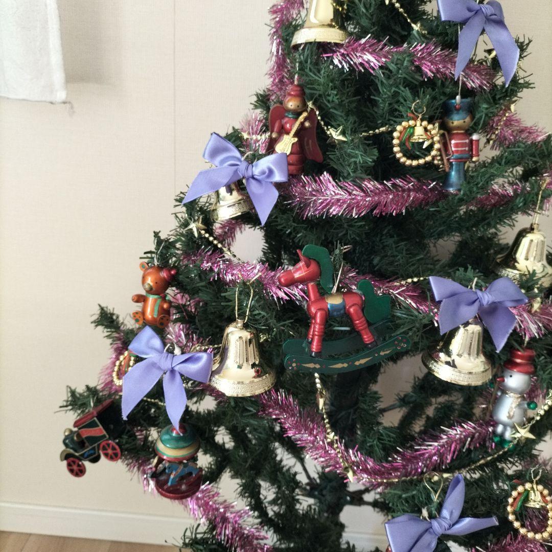 クリスマスツリー　120cm　リースのおまけつき