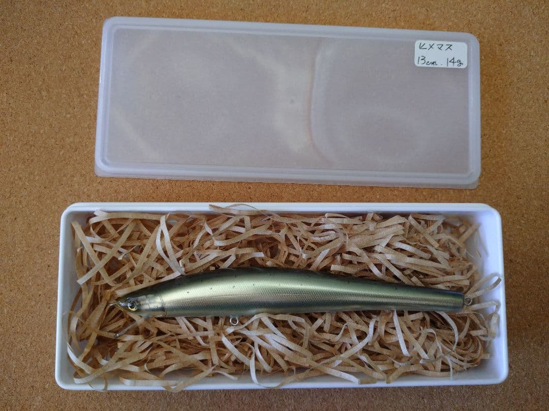 HOT SHOT 故 松本 功氏作 ヒメマス 13㎝ 14㌘ ハンドメイドミノー