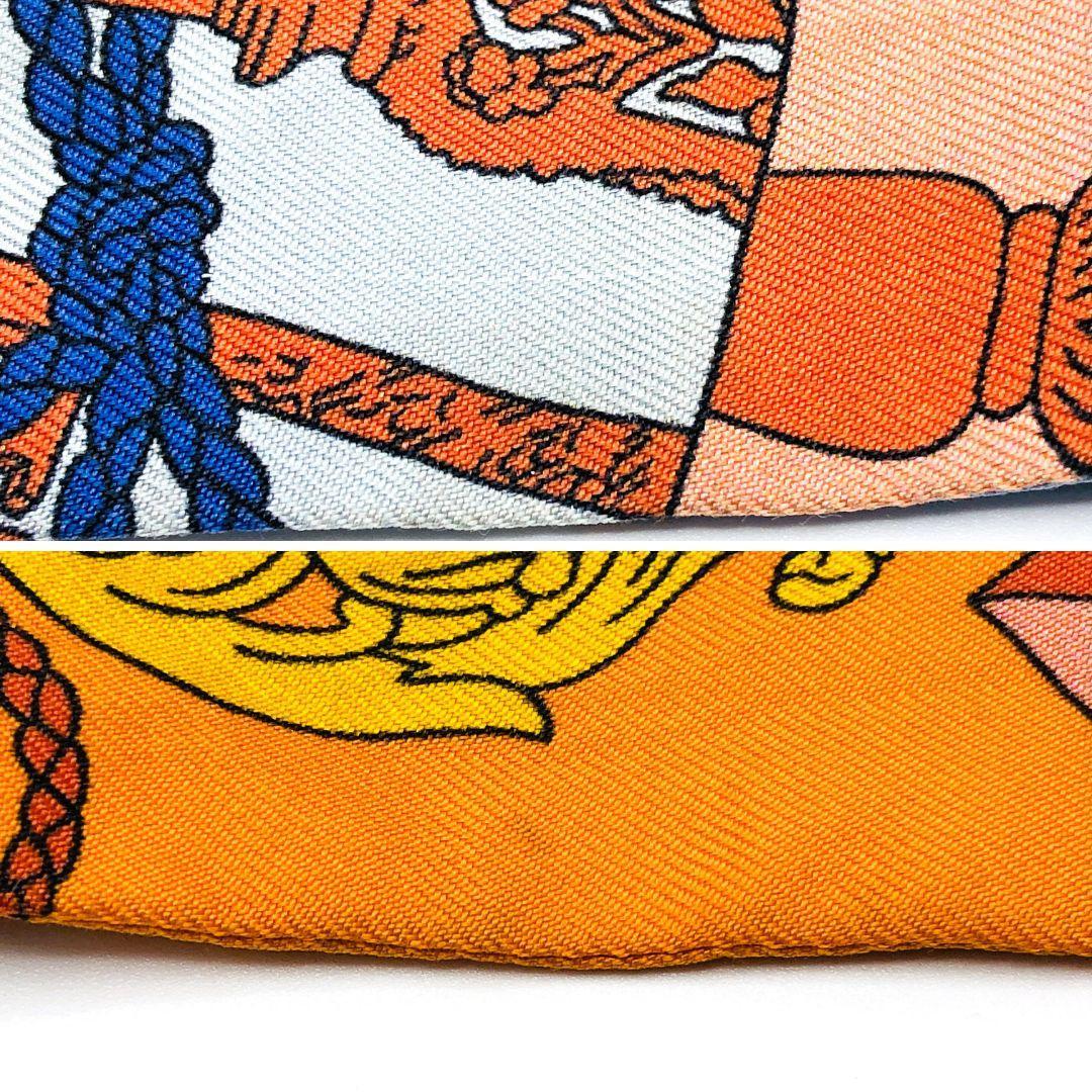 エルメス HERMES ツイリー 鍵への螺旋 スカーフ タグあり
